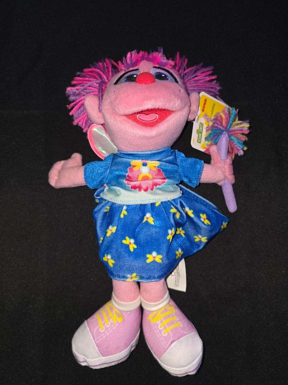 Gund Sesame Street Abby Cadabby New Outfit 11" Plush Stuffed Animal